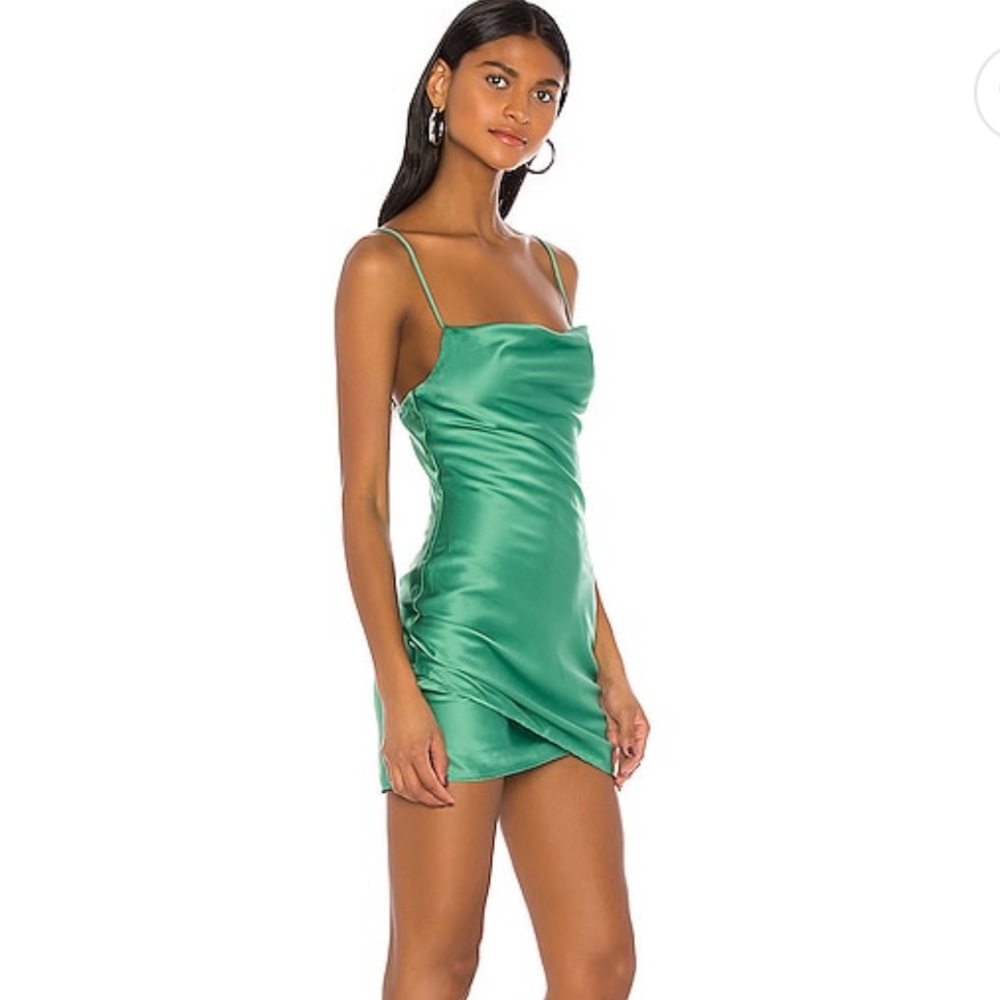 Majorelle Green Mini Dress